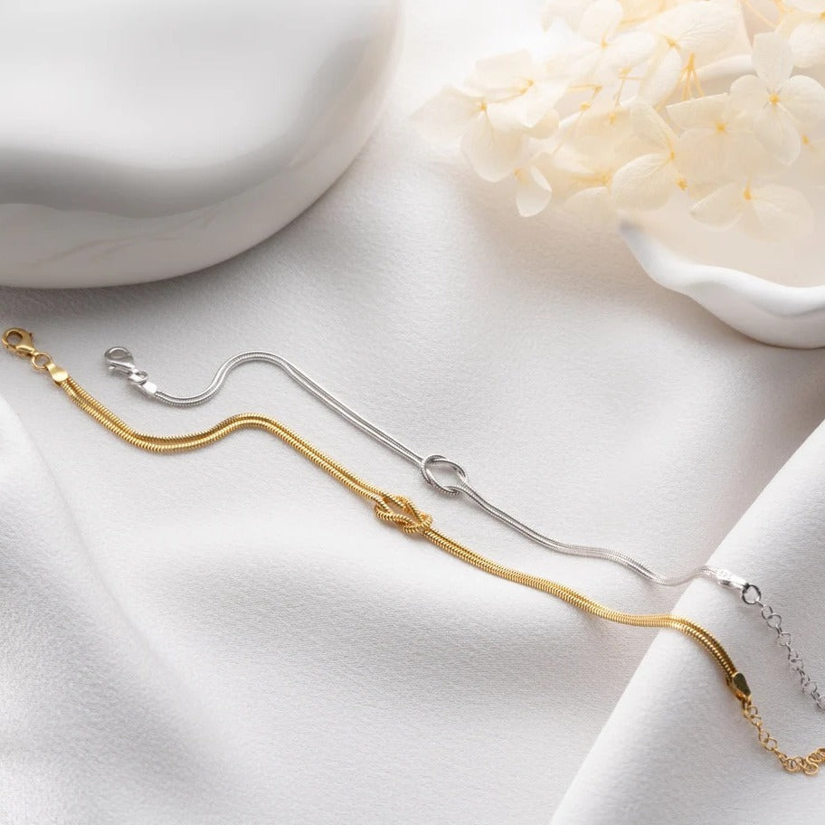Infinity Bond Bracelet Minimalist Style
