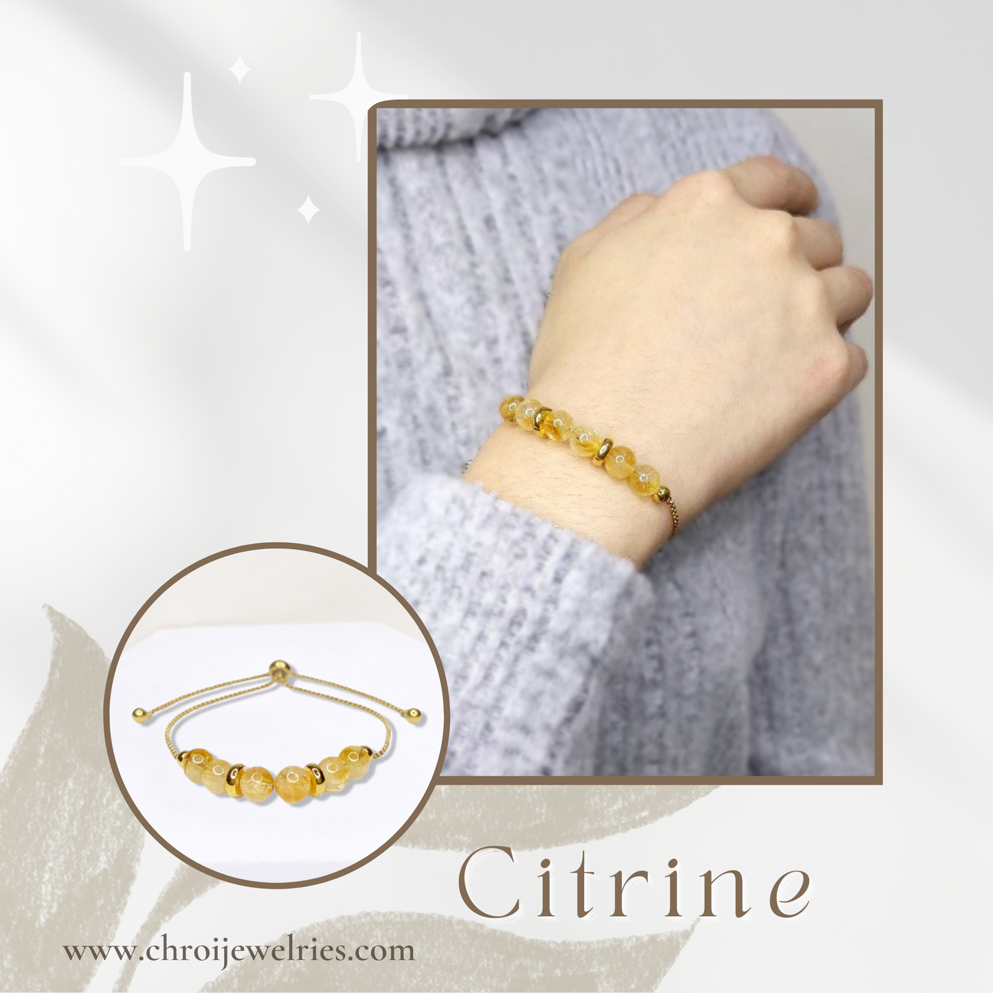 CITRINE BRACELET