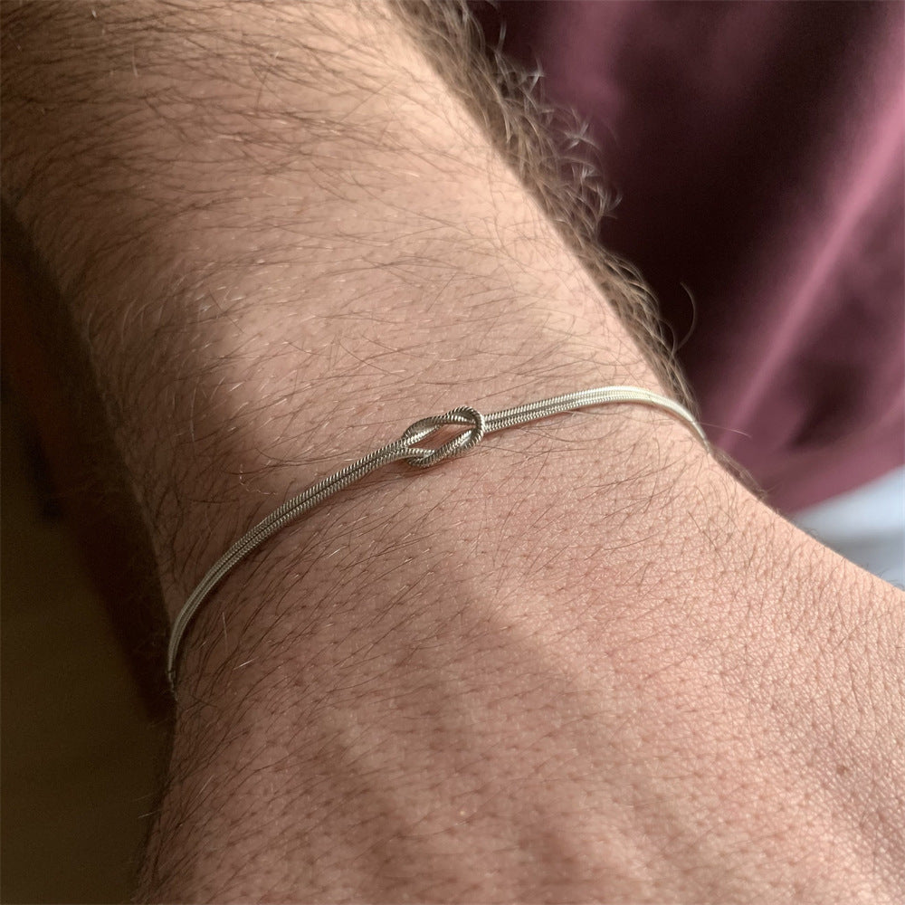Infinity Bond Bracelet Minimalist Style