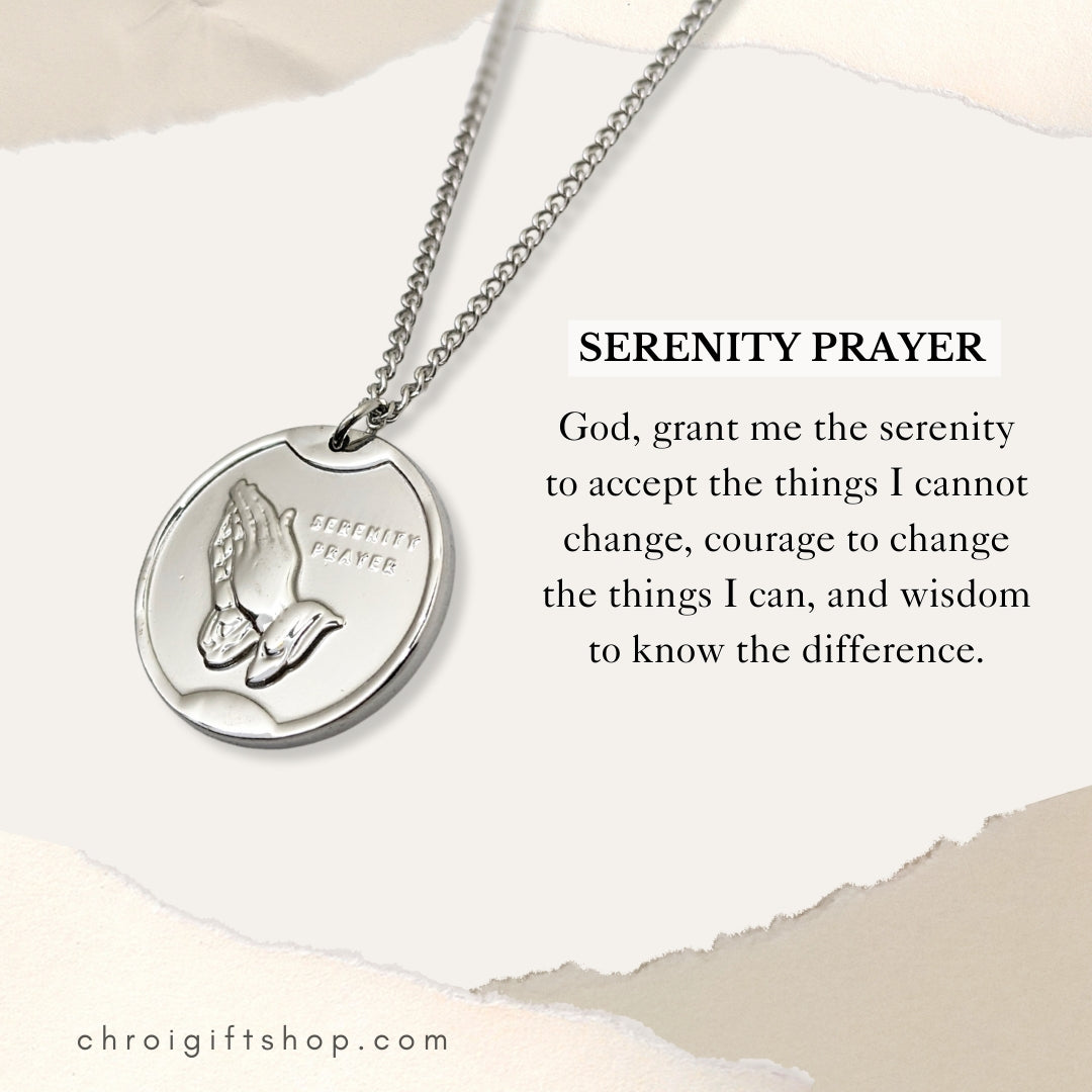 Serenity Prayer Necklace