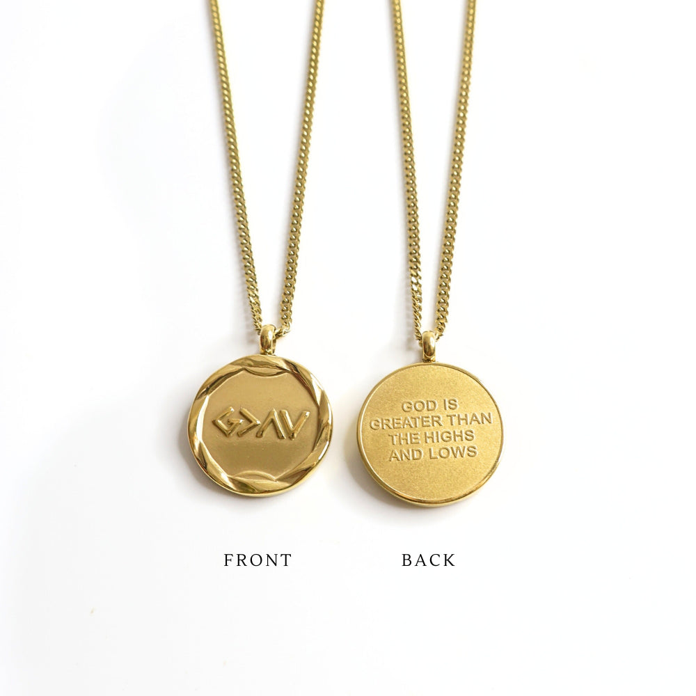 Highs and Lows Necklace G>∧∨