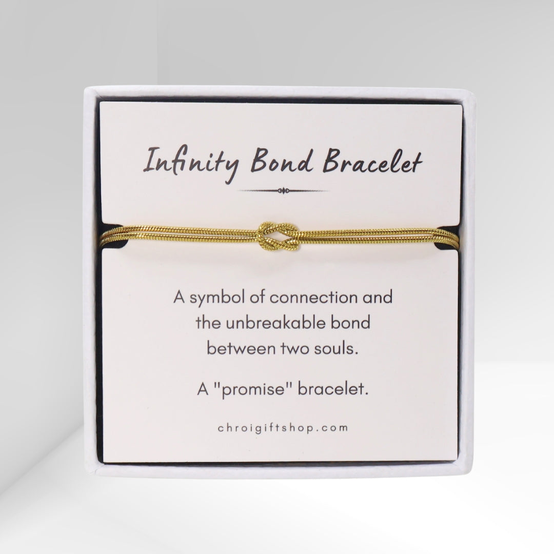 Infinity Bond Bracelet Minimalist Style