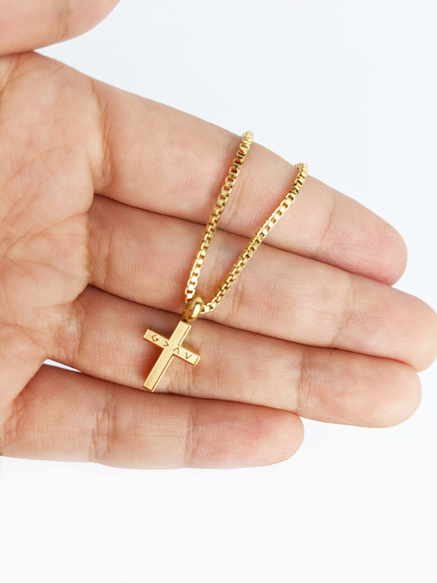 God is Greater Than The Highs and Lows (Cross Design)