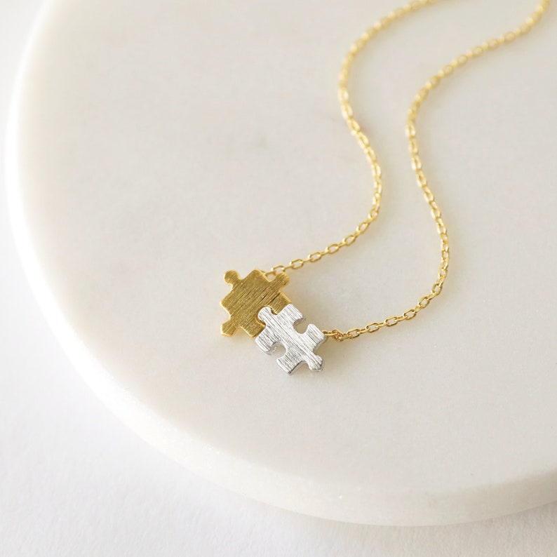 My Missing Piece (Puzzle Necklace)