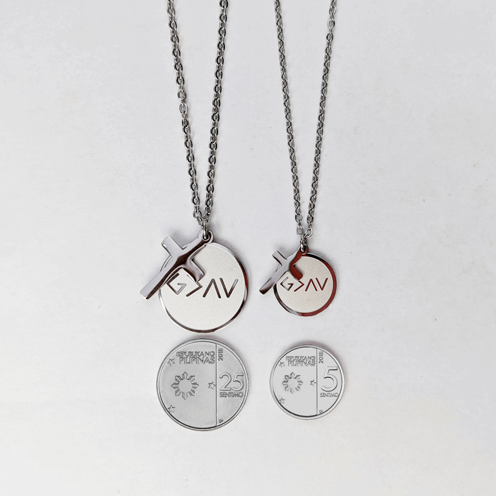 Highs and Lows Necklace G>∧∨