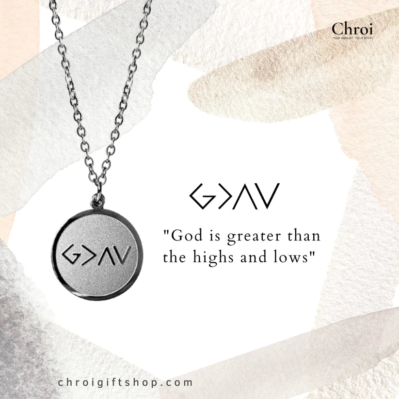 Highs and Lows Necklace G>∧∨