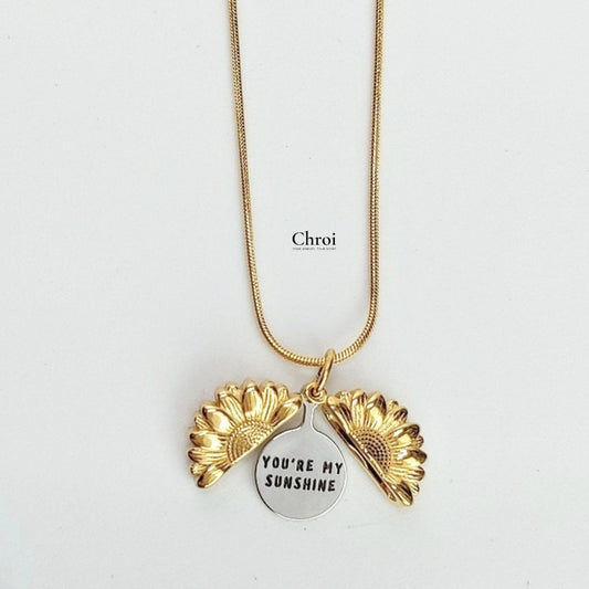 Chroi's Signature Sunflower Necklace