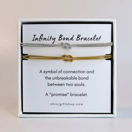 Infinity Bond Bracelet Minimalist Style