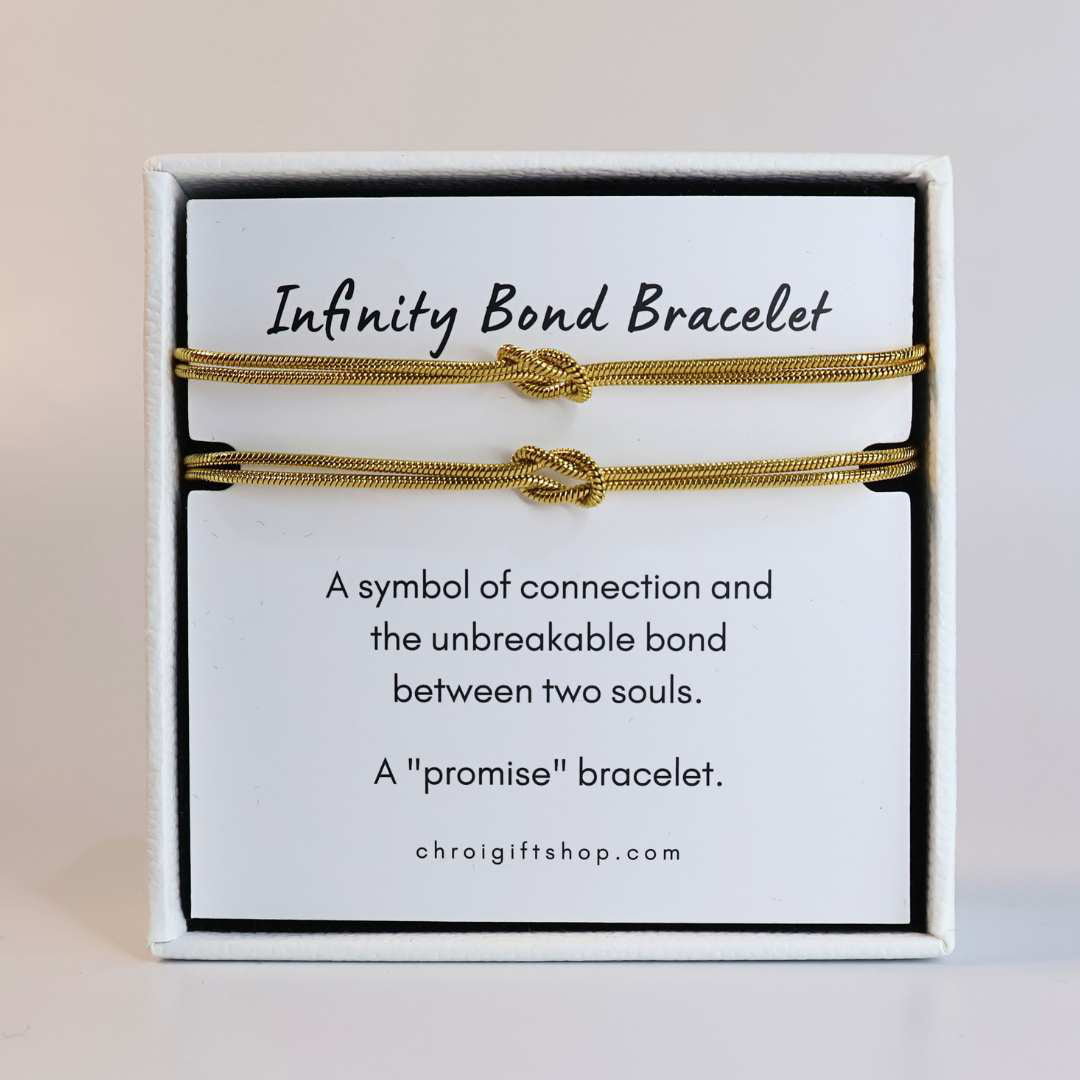 Infinity Bond Bracelet Minimalist Style