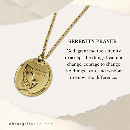 Serenity Prayer Necklace