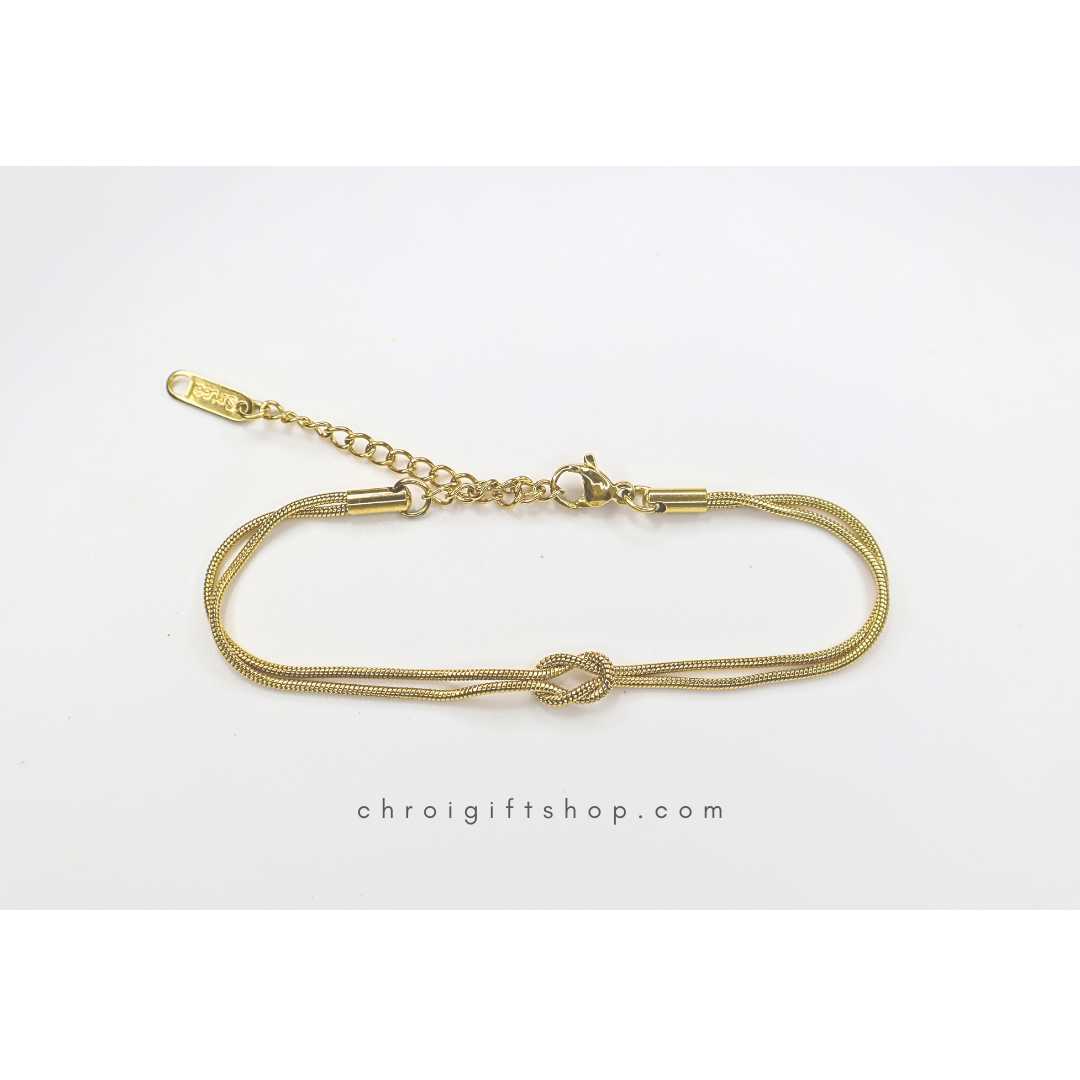 Infinity Bond Bracelet Minimalist Style