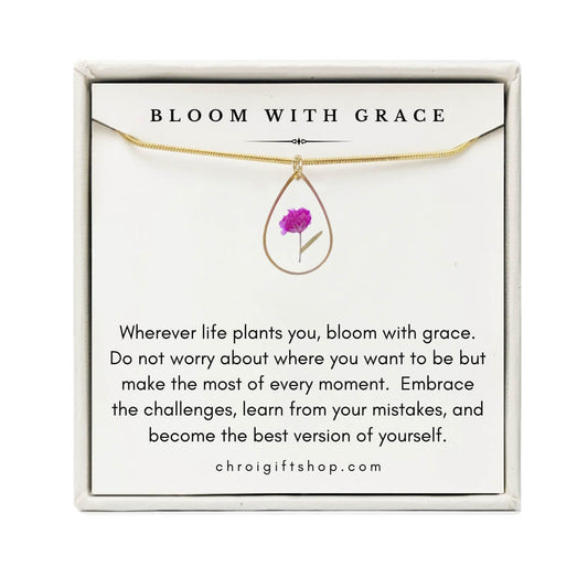 BLOOM WITH GRACE NECKLACE